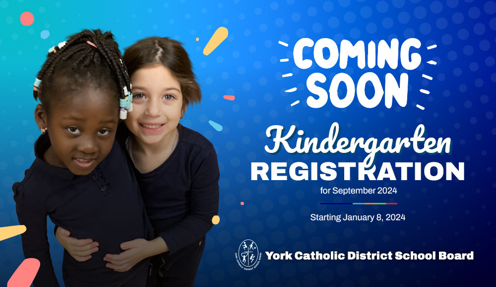Kindergarten Registration for September 2024 Is Now Open