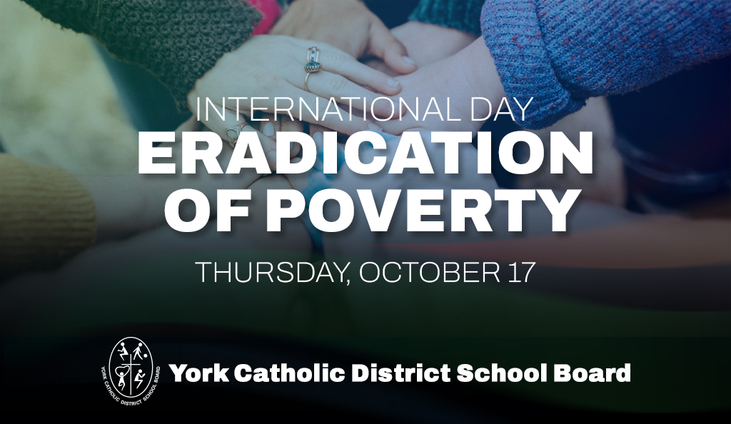 Fundraiser for the International Day for the Eradication of Poverty
