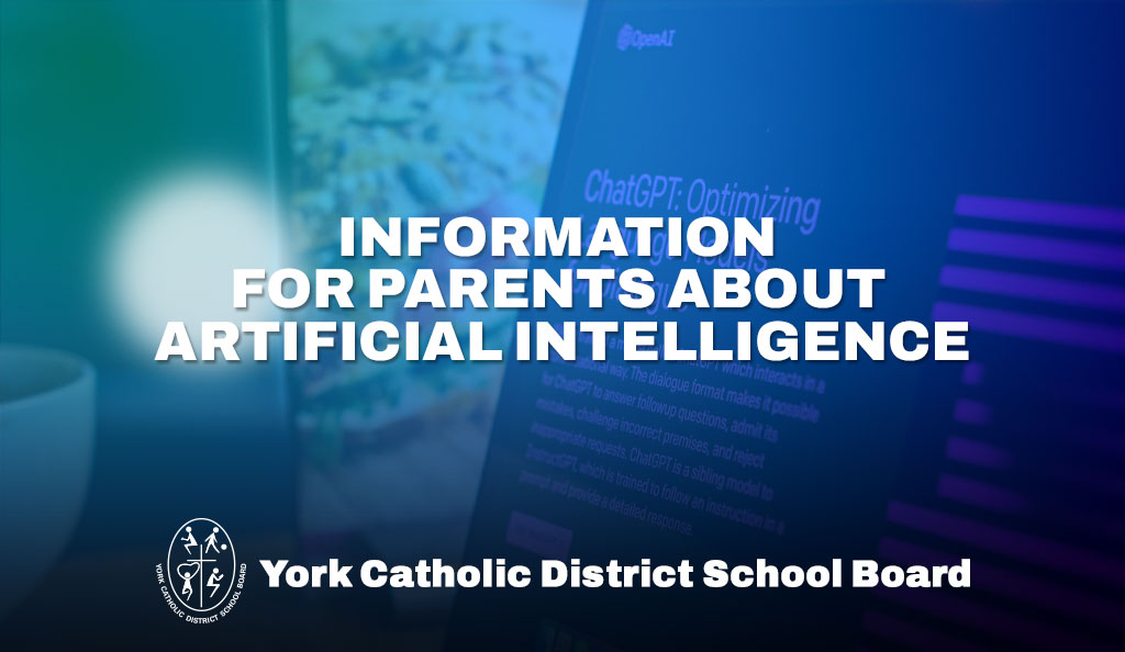 Information for Parents about Artificial Intelligence